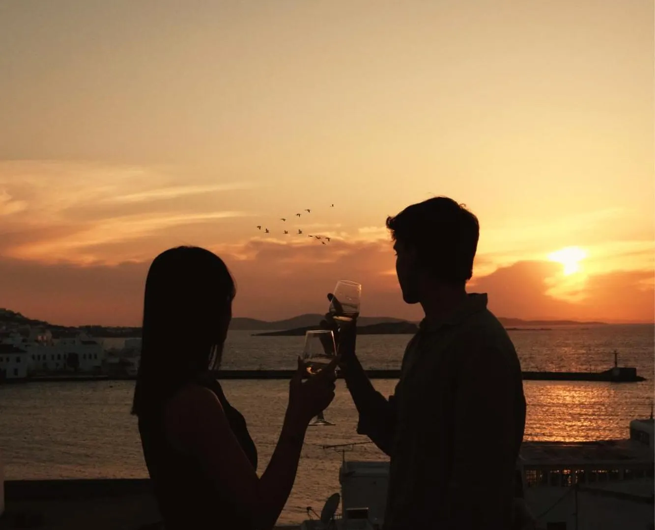 Yalos Hotel Sunset View Mykonos Town Private Rooms Bed & Breakfast