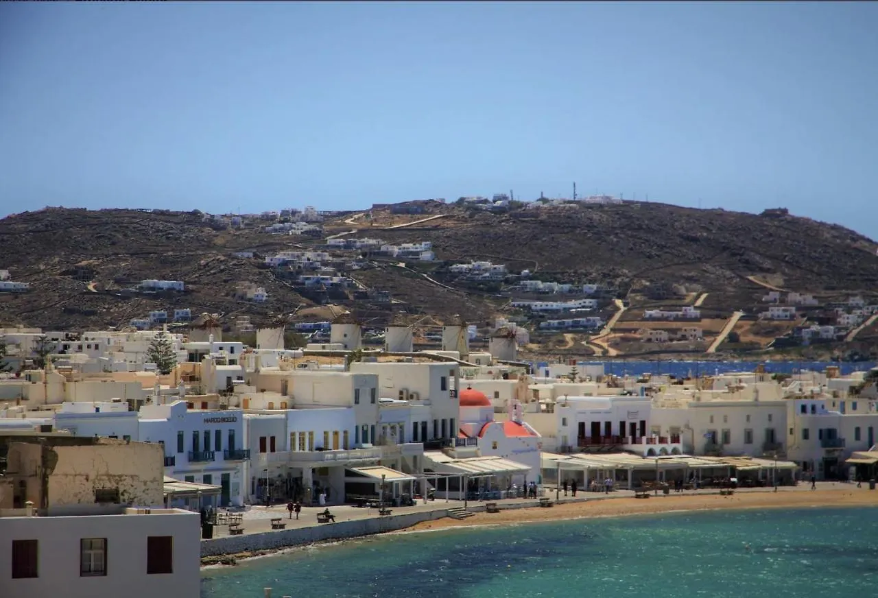 Yalos Hotel Sunset View Mykonos Town Private Rooms 0*,  Grekland