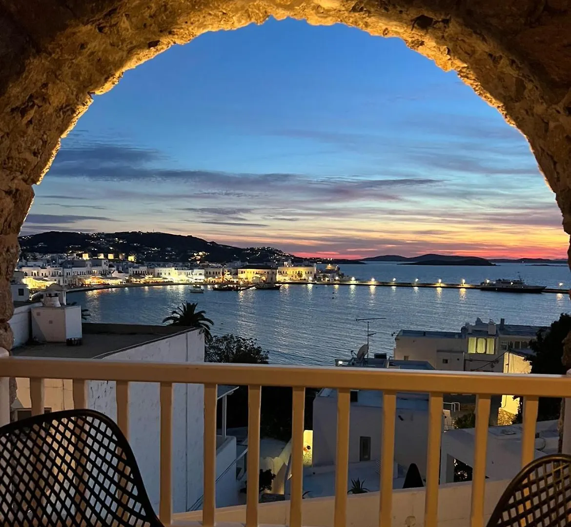 Yalos Hotel Sunset View Mykonos Town Private Rooms Bed & Breakfast