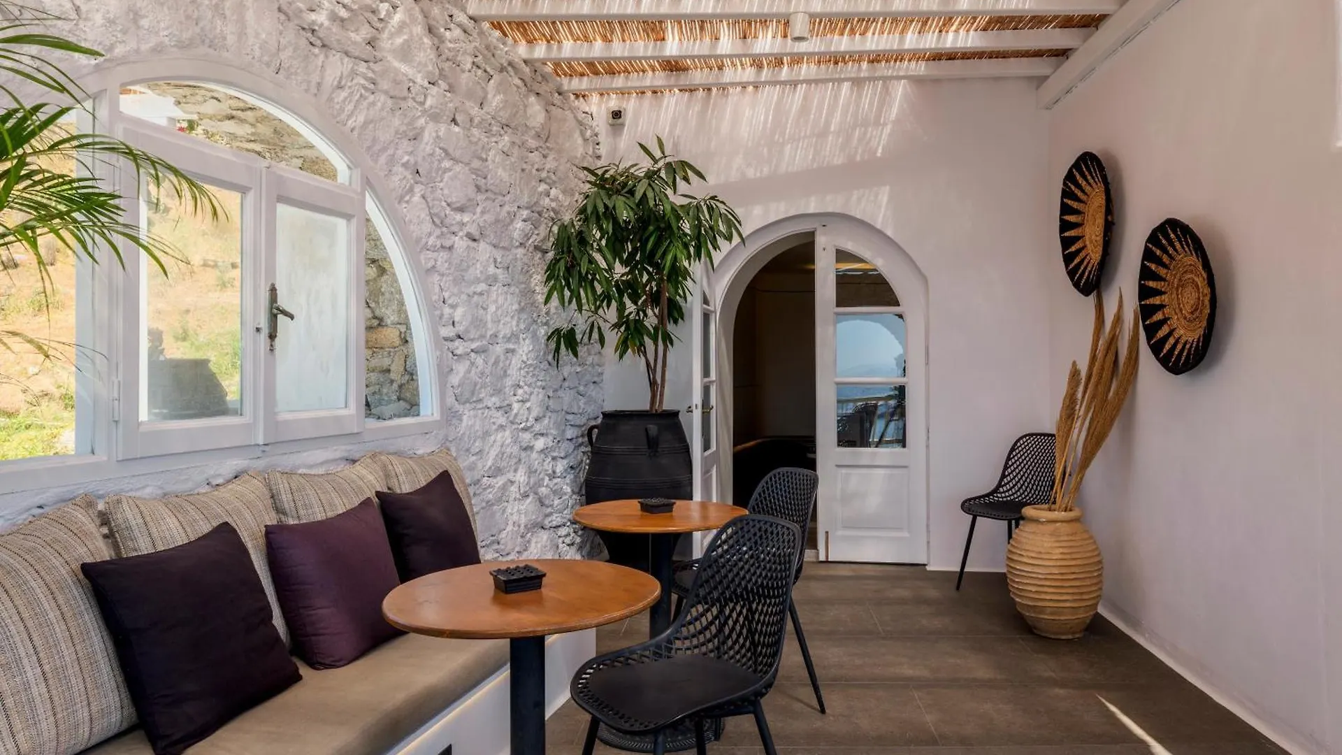 Yalos Hotel Sunset View Mykonos Town Private Rooms Bed & Breakfast