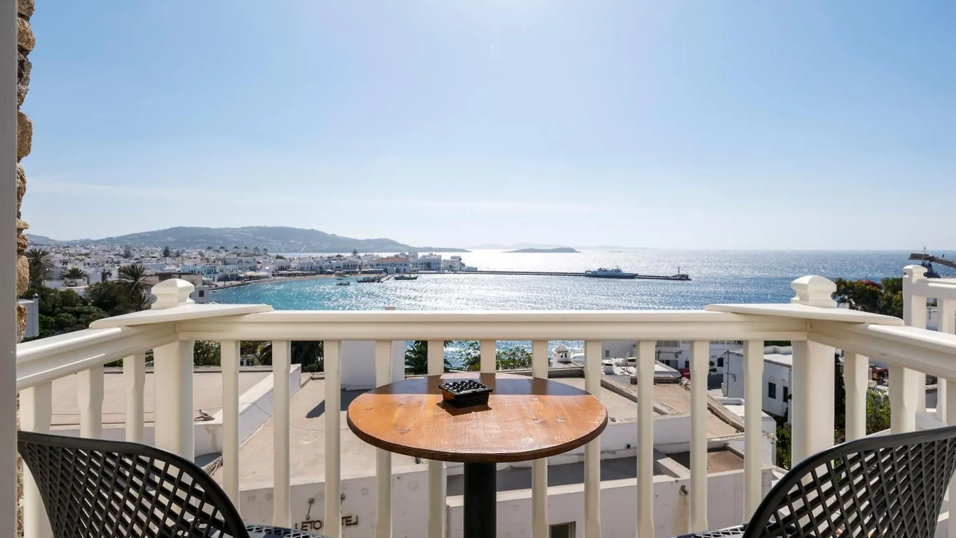 Yalos Hotel Sunset View Mykonos Town Private Rooms
