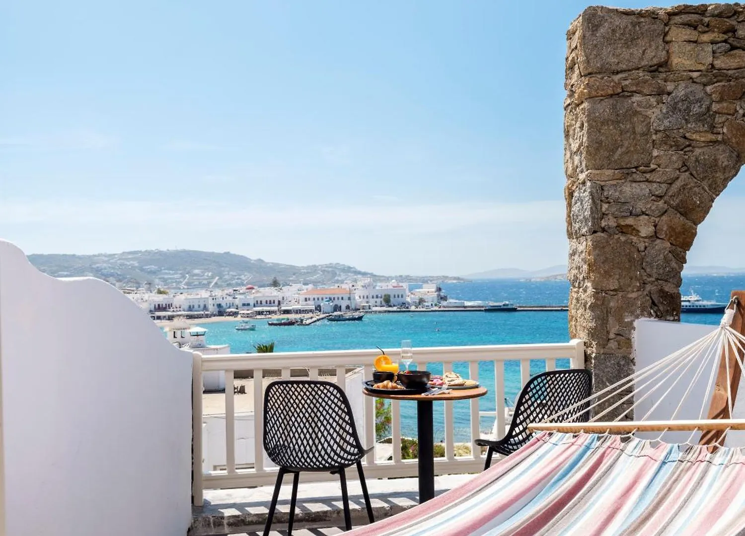 Yalos Hotel Sunset View Mykonos Town Private Rooms Bed & Breakfast