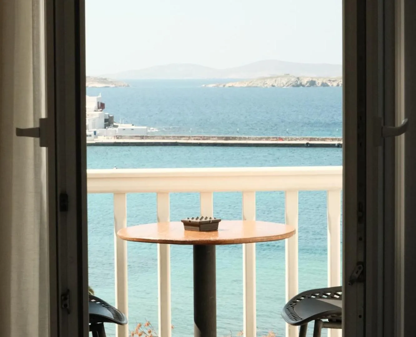 Yalos Hotel Sunset View Mykonos Town Private Rooms